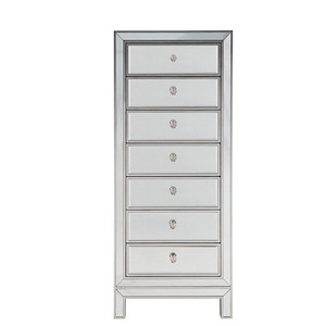 Reflexion - 7 Drawer Lingere Chest In Modern Style-42 Inches Tall and 15 Inches Wide - 688723