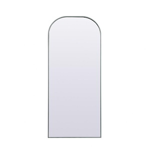 Blaire - Metal Frame Arch Full Length Mirror In Modern Style-66 Inches Tall and 28 Inches Wide - 1292413