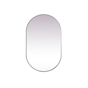 Asha - Oval Mirror-48 Inches Tall and 30 Inches Wide - 1337611