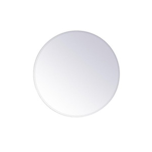 Gracin - Round Mirror In Contemporary Style-36 Inches Tall and 0.25 Inches Wide - 1301997