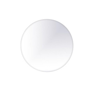Gracin - Round Mirror In Contemporary Style-42 Inches Tall and 0.25 Inches Wide