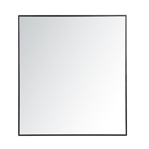 Monet - Rectangular Mirror In Contemporary Style-40 Inches Tall and 1 Inches Wide - 1302013
