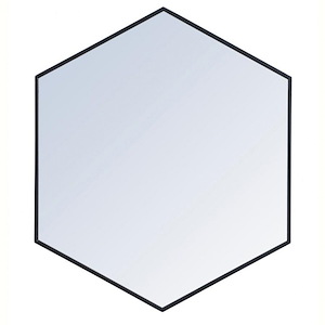 Decker - Hexagon Mirror In Contemporary Style-32 Inches Tall and 1 Inches Wide - 1302021