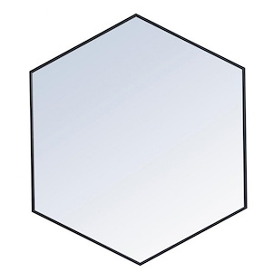 Decker - Hexagon Mirror In Contemporary Style-35 Inches Tall and 1 Inches Wide - 1302022