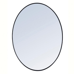 Decker - Oval Mirror In Contemporary Style-30 Inches Tall and 1 Inches Wide