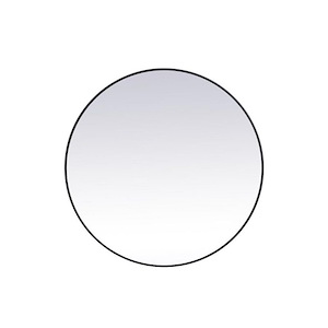 Eternity - Round Mirror In Mid-Century Modern Style-45 Inches Tall and 1 Inches Wide - 1302032