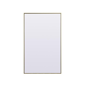 Eternity - Metal Frame Rectangular Full Length Mirror In Modern Style-60 Inches Tall and 36 Inches Wide - 1292455