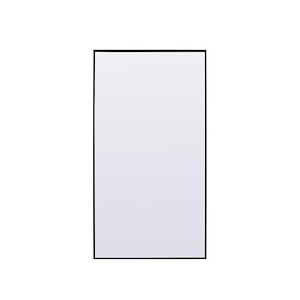 Eternity - Metal Frame Rectangular Full Length Mirror In Modern Style-72 Inches Tall and 36 Inches Wide