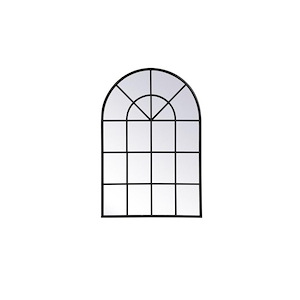 Motif - Windowpane Mirror In Mid-Century Modern Style-47.25 Inches Tall and 1.38 Inches Wide - 1302036