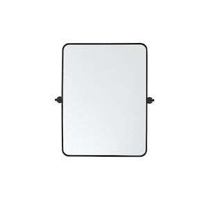 Everly - Soft Corner Pivot Mirror-32 Inches Tall and 24 Inches Wide