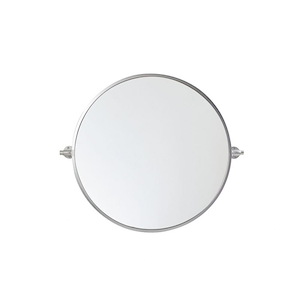 Everly - Round Pivot Mirror-24 Inches Tall and 24 Inches Wide