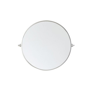 Everly - Round Pivot Mirror-30 Inches Tall and 30 Inches Wide
