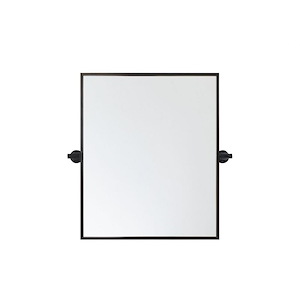 Everly - Rectangular Pivot Mirror-24 Inches Tall and 20 Inches Wide