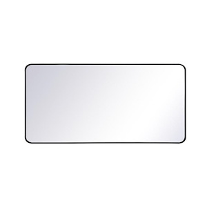 Evermore - Soft Corner Rectangular Mirror In Modern Style-60 Inches Tall and 1 Inches Wide - 1302059
