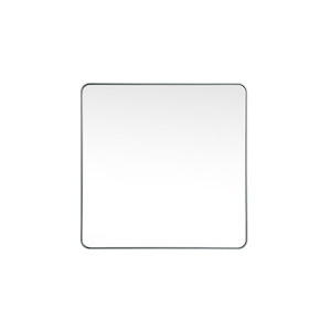 Evermore - Soft Corner Square Vanity Mirror-42 Inches Tall and 42 Inches Wide