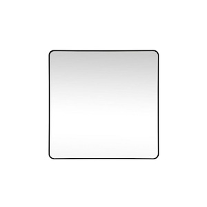 Evermore - Soft Corner Square Vanity Mirror-48 Inches Tall and 48 Inches Wide - 1337633