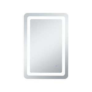 Genesis - 24.2W LED Soft Edge mirror In Modern Style-30 Inches Tall and 18 Inches Wide - 1302066