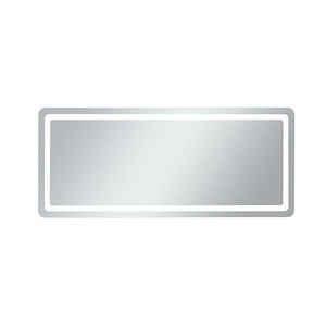 Genesis - 35W LED Soft Edge mirror In Modern Style-72 Inches Tall and 30 Inches Wide - 1302081