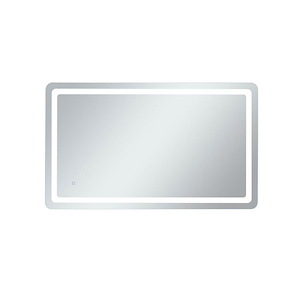 Genesis - 34W LED Soft Edge mirror In Modern Style-36 Inches Tall and 60 Inches Wide