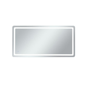 Genesis - 33W LED Soft Edge mirror In Modern Style-36 Inches Tall and 72 Inches Wide - 1302086