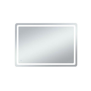Genesis - 35W LED Soft Edge mirror In Modern Style-42 Inches Tall and 60 Inches Wide - 1302087