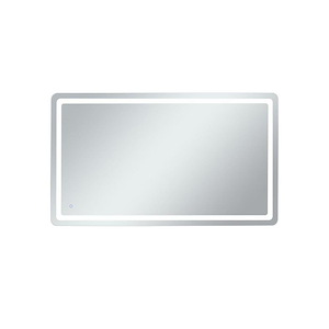 Genesis - 31.9W LED Soft Edge mirror In Modern Style-42 Inches Tall and 72 Inches Wide - 1302088