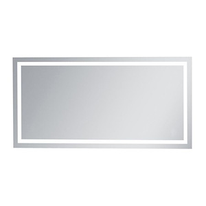 Nova - LED Mirror In Modern Style-72 Inches Tall and 2 Inches Wide