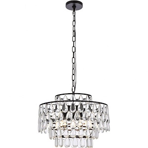 Mila - 5 Light Pendant In Contemporary Style-12.5 Inches Tall and 18 Inches Wide - 1302330