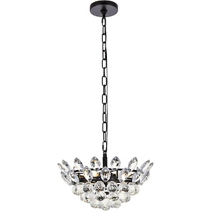 Emilia - 3 Light Pendant In Contemporary Style-7 Inches Tall and 14 Inches Wide - 1302260