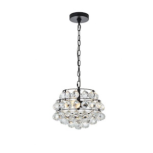 Savannah - 3 Light Pendant In Contemporary Style-8.5 Inches Tall and 12 Inches Wide - 1302368