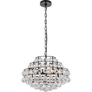 Savannah - 5 Light Pendant In Contemporary Style-11 Inches Tall and 18 Inches Wide - 1302369
