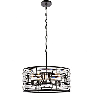 Kennedy - 5 Light Pendant In Contemporary Style-8.5 Inches Tall and 18.5 Inches Wide