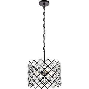 Lyla - 3 Light Pendant In Contemporary Style-9.5 Inches Tall and 13 Inches Wide