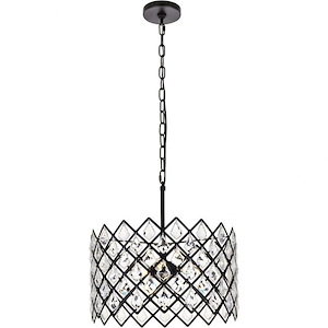 Lyla - 3 Light Pendant In Contemporary Style-9.5 Inches Tall and 16 Inches Wide - 1302211