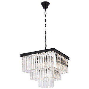 Sydney - 13 Light Chandelier In Modern Style-22 Inches Tall and 21.5 Inches Wide - 1302358