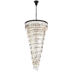 Sydney - 42 Light Chandelier In Modern Style-72 Inches Tall and 36.5 Inches Wide
