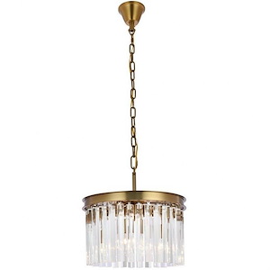Sydney - 3 Light Pendant In Modern Style-10.5 Inches Tall and 16 Inches Wide