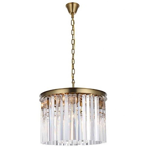 Sydney - 6 Light Chandelier In Modern Style-13.5 Inches Tall and 20 Inches Wide