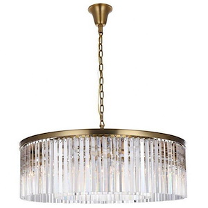 Sydney - 10 Light Chandelier In Modern Style-13.5 Inches Tall and 43.5 Inches Wide - 1302337