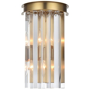 Sydney - 2 Light Wall Sconce In Modern Style-14 Inches Tall and 8 Inches Wide - 1302579