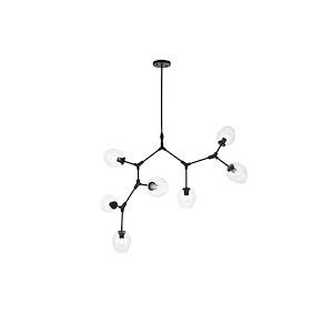 Cavoli - 7 Light Chandelier In Modern Style-33 Inches Tall and 33 Inches Wide