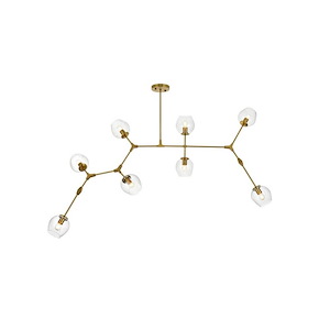 Cavoli  - 8 Light Chandelier-32 Inches Tall and 32 Inches Wide