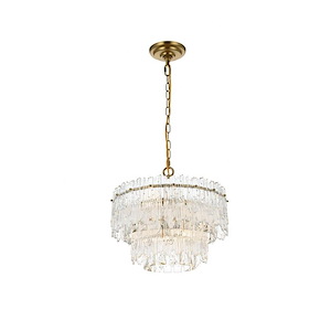Emilia - 4 Light Pendant-10 Inches Tall and 15 Inches Wide - 1337803