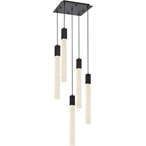 Weston - 5 Light Pendant In Modern Style-24 Inches Tall and 16 Inches Wide - 1302485