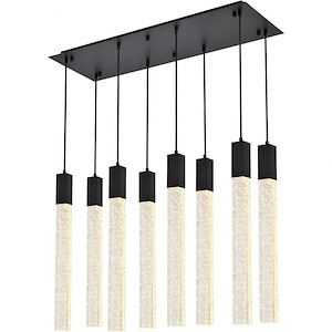 Weston - 8 Light Pendant In Modern Style-24 Inches Tall and 12 Inches Wide