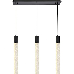 Weston - 3 Light Pendant In Modern Style-24 Inches Tall and 6 Inches Wide