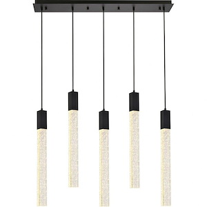 Weston - 5 Light Pendant In Modern Style-24 Inches Tall and 6 Inches Wide