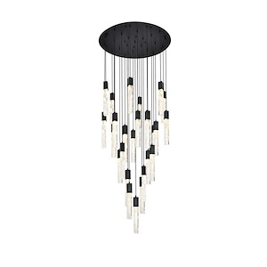 Aurora - 6.5W 25 LED Chandelier-19 Inch Tall and 42 Inch Wide - 1366235