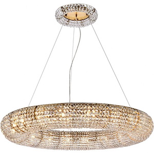 PARIS - 18 Light Chandelier In Modern Style-6 Inches Tall and 41 Inches Wide - 1302313