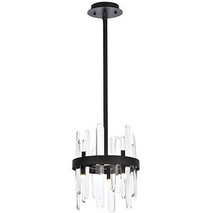 Serena - 6 Light Round Pendant In Modern Style-12 Inches Tall and 10 Inches Wide - 1302244